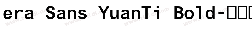 era Sans YuanTi Bold字体转换 era Sans YuanTi Bold字体转换